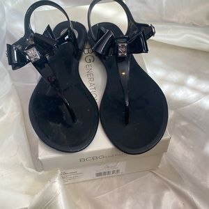 BG-Delight Black Jelly sandals